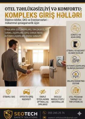 Otel kilid sistemi