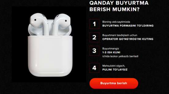 Airpods TWS simsiz quloqchinlari фото 4