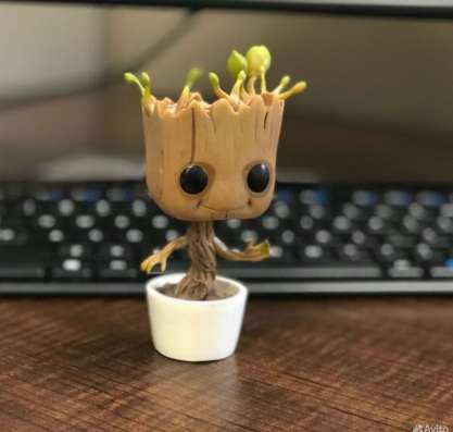 Funko POP: dancing groot милый головастик