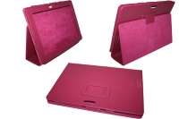Чехол для планшета Asus TF200⁄TF201 кожа малиновый