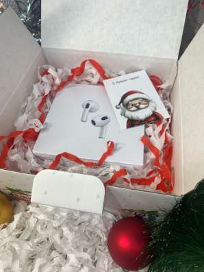 Новогодний подарок - AirPods 3 (Реплика) в Шуе фото 7