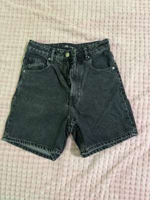 Чёрные шорты ZARA, размер XS