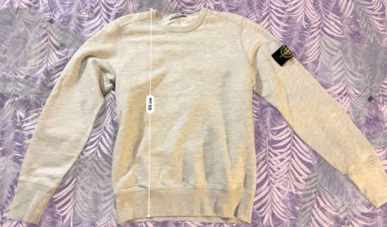 Белый свитшот Stone Island в Санкт-Петербурге фото 6