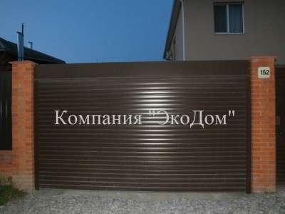 ворота секционные в Краснодаре фото 5