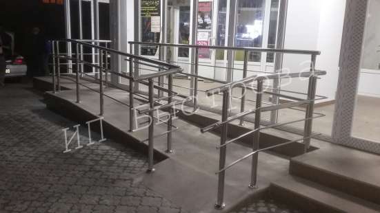 Перила из нержавеющей стали фото 16