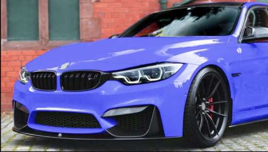 Сплиттер губа BMW 3 в Москве фото 3