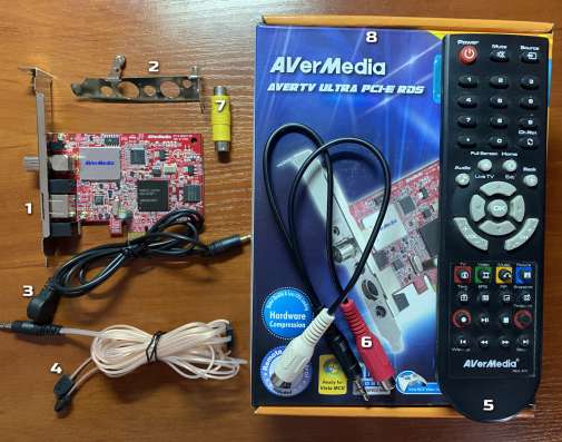 TV-тюнер AVerMedia AVerTV Ultra PCI-E RDS (H777) в Москве фото 3