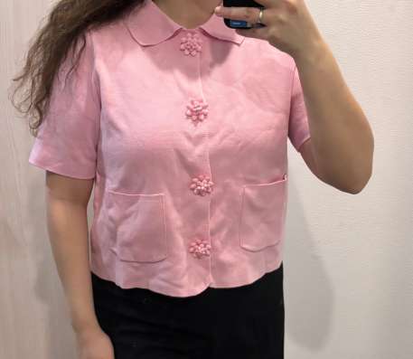 Кардиган розовый Zarina