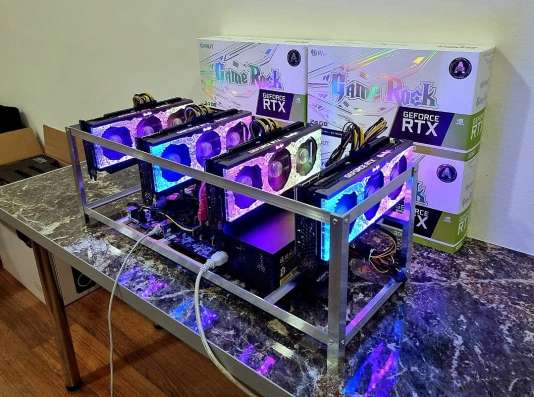 Майнинг Ферма RTX 3090 в отл сост