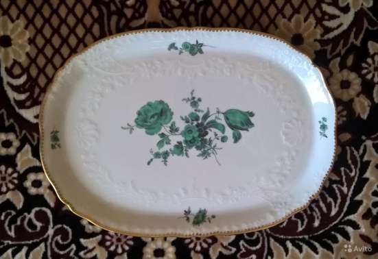 Блюдо Meissen, антикварное, оригинал