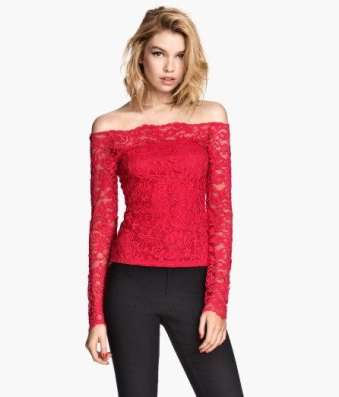 Кружевное кофта H&M