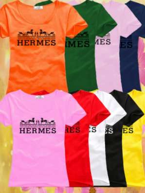 Футболка Hermes Франция мелким оптом