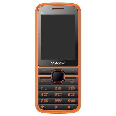 Телефон мобильный MAXVI С11 Orange
