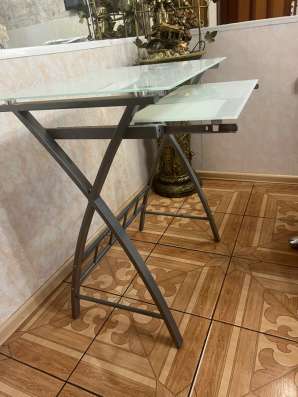 Стол компьютерный два уровня раздвижной