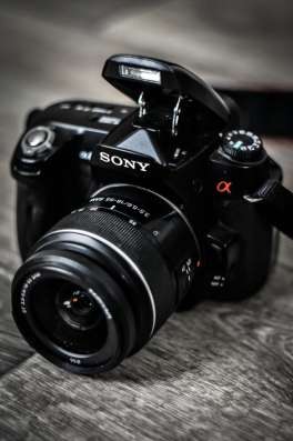 Зеркальный фотоаппарат Sony a450