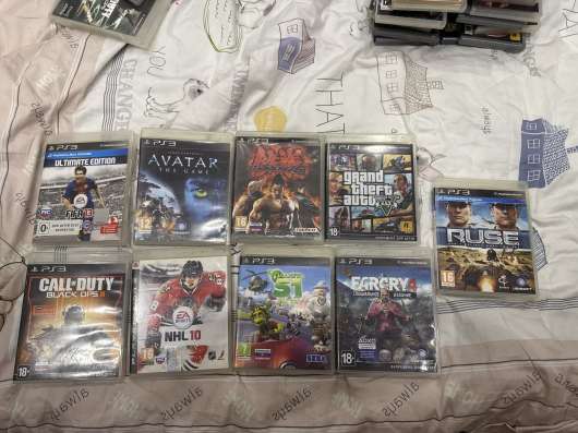9 дисков игр на ps3 в Томилино