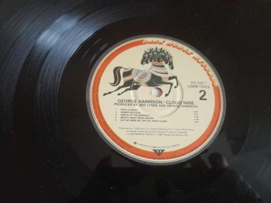 Пластинка George Harrison. Cloub nine. в Челябинске фото 4