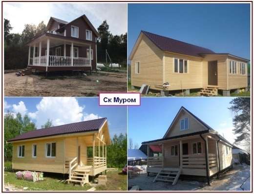 Дачные домики от СК МУРОМ в Москве фото 6