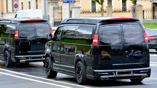 Обвесы на Chevrolet express в Москве фото 3