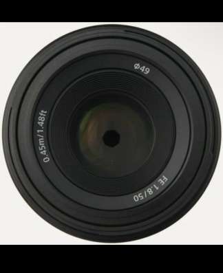 Объектив Sony FE 50mm f/1.8 в Энеме
