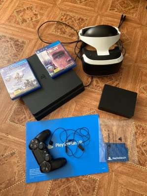 PS4 + очки виртуальной реальности