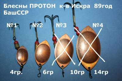 Рыболовные блесны и тройники СССР в Уфе фото 9