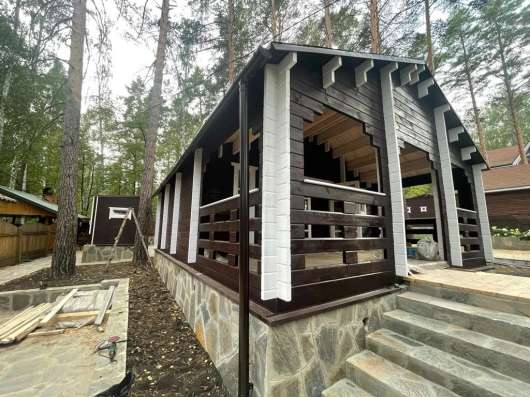 Бани из мини бруса в Краснодаре фото 5