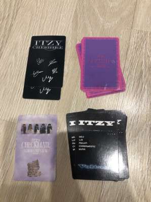 Карточки itzy, twice, и ещё одна группа. раздельные в Новороссийске фото 6