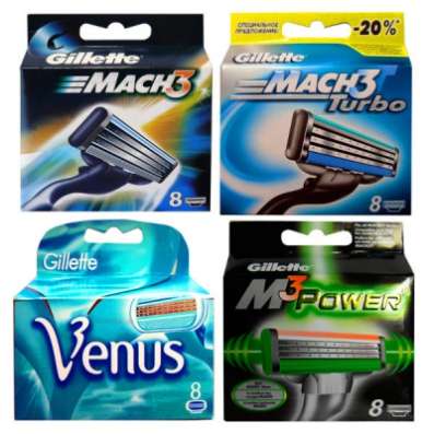 Бритвенные лезвия Gillette опт и розница в Нальчике фото 9