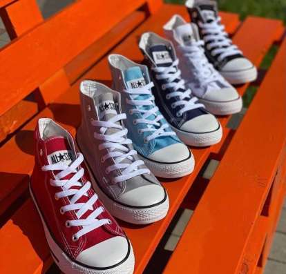Черные высокие Converse фото 3