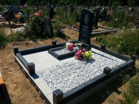 БЛАГОУСТРОЙСТВО МОГИЛ в Кирове фото 7