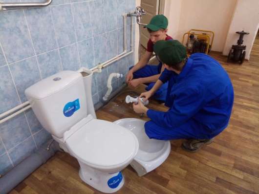 Установка сантехники