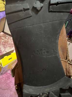 Сапоги Zara 39 размер в Москве
