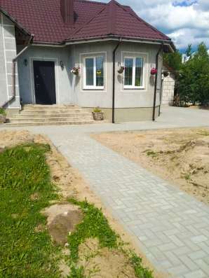 Укладка тротуарной плитки фото 9