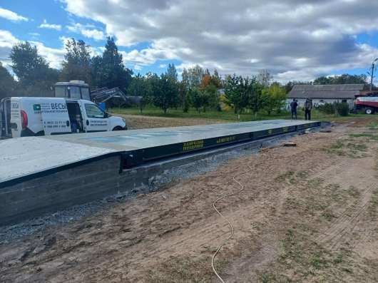 Установка автомобильных весов 60 тонн «СХТ» в Тюмени фото 5