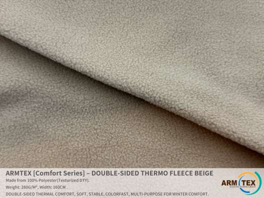 ARMTEX Comfort Series – Двусторонний Термофлис | БЕЖЕВЫЙ