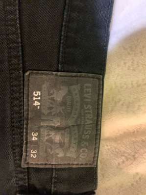 Джинсы levis черные 514