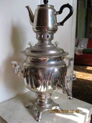 Самовар электрический(латунь)