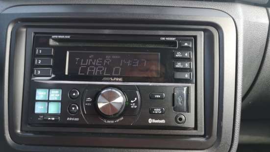 Alpine CDE-W235BT 2DIN usb aux магнитола в Москве фото 4