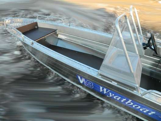 Купить лодку Wyatboat-390 У с консолями в Иванове фото 8