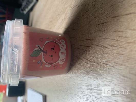Слайм розовый не липкий