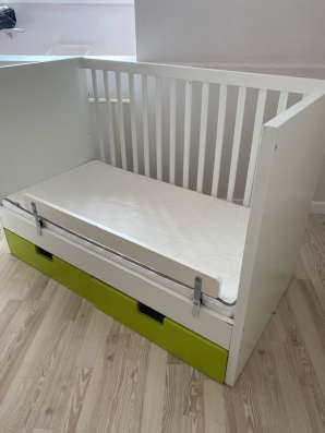 Детская кровать с матрасом икея 120х60