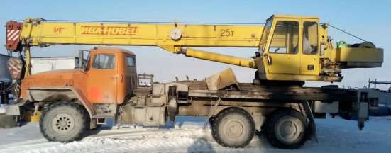 Продам автокран 25тн-22м, Ивановец, УРАЛ в Самаре