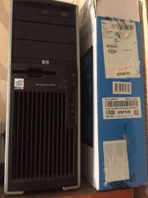 Процессор HP, плоский монитор, клавиатура фото 4