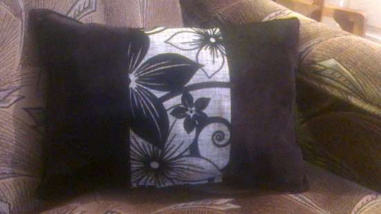 Подушка из шенила