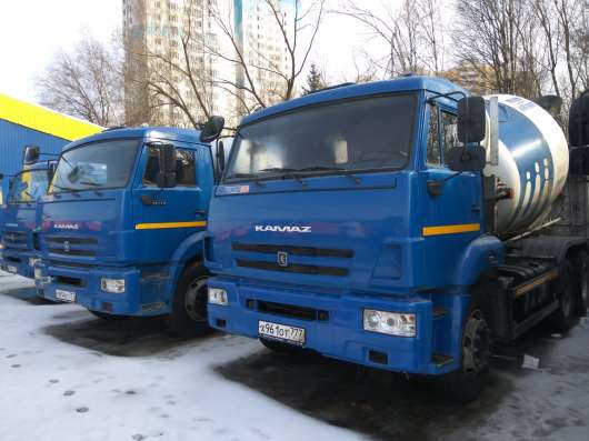 Бетоносмесители Камаз 65115
