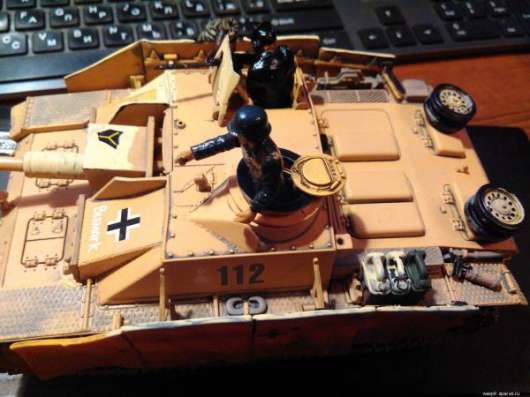 Модель немецкой САУ Stug-IIIG, металл, вермахт в Ивантеевка