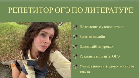 Репетитор по литературе ОГЭ