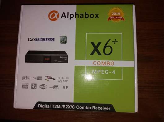 Цифровой спутниковый ресивер Alfabox X6