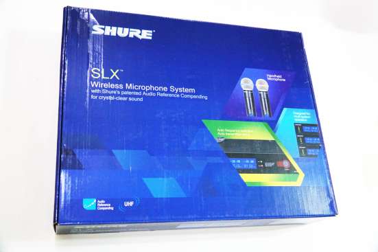 Радиосистема SHURE SLX4 2 радиомикрофона фото 3